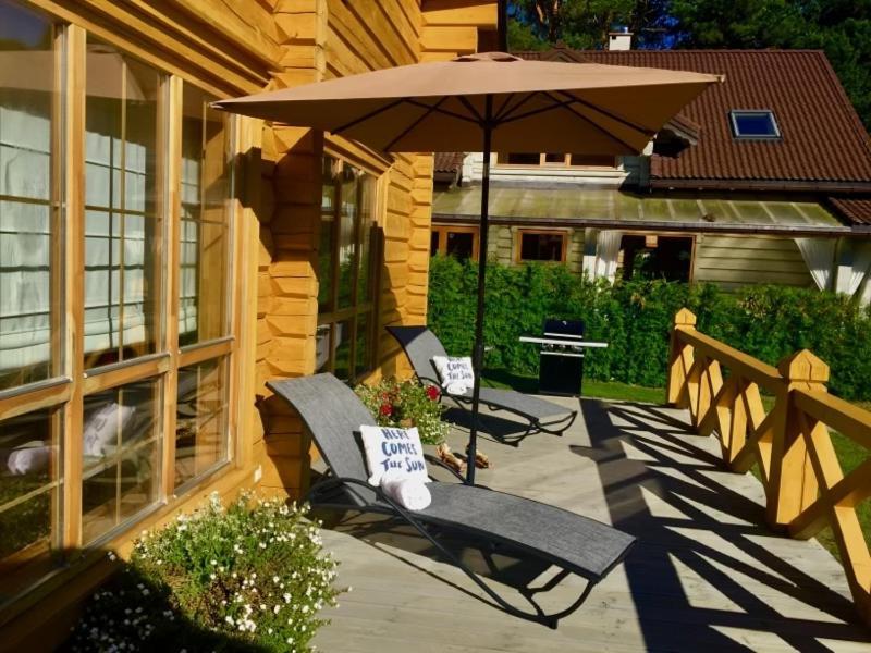 فيلا Eco-House Ainaži المظهر الخارجي الصورة
